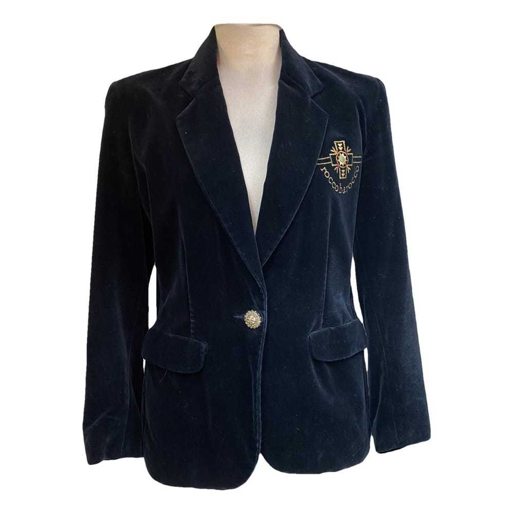 Roccobarocco Velvet blazer - image 1