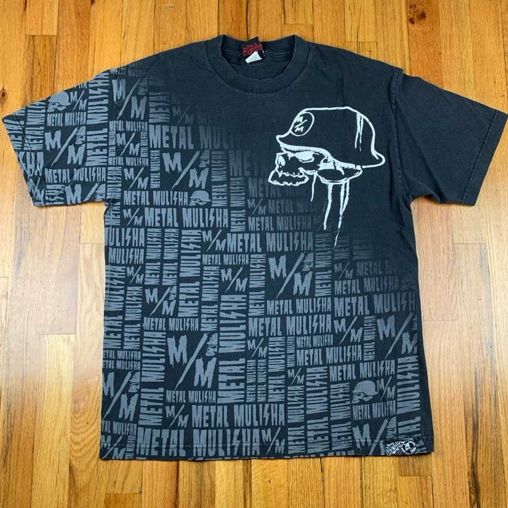 VINTAGE Y2K Grunge Metal Mulisha Shirt Adult Larg… - image 1