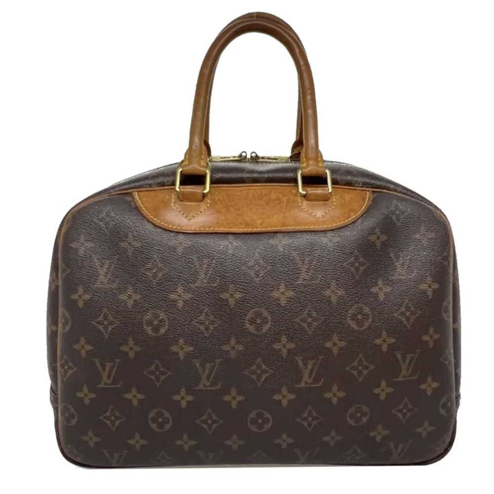 Louis Vuitton Deauville cloth handbag - image 2