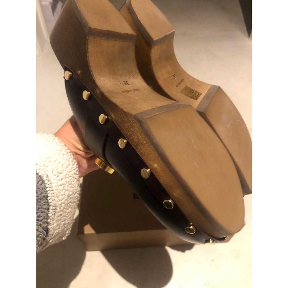 Burberry Leather mules & clogs - image 3