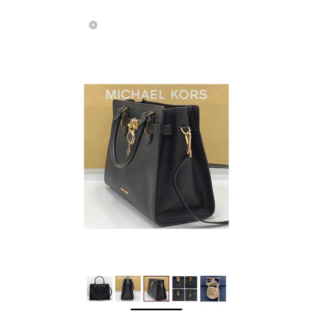 Michael Kors Hamilton leather satchel - image 8