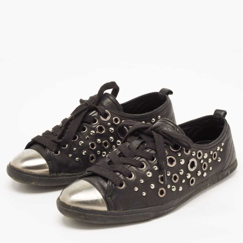 Prada Leather trainers - image 2