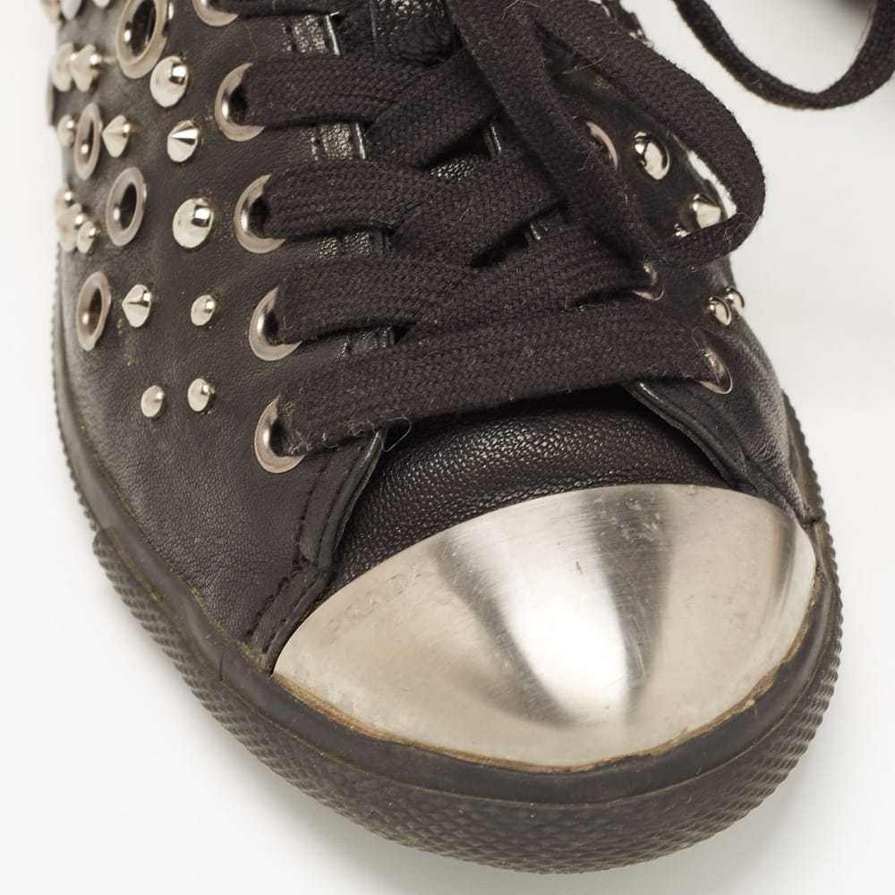 Prada Leather trainers - image 6