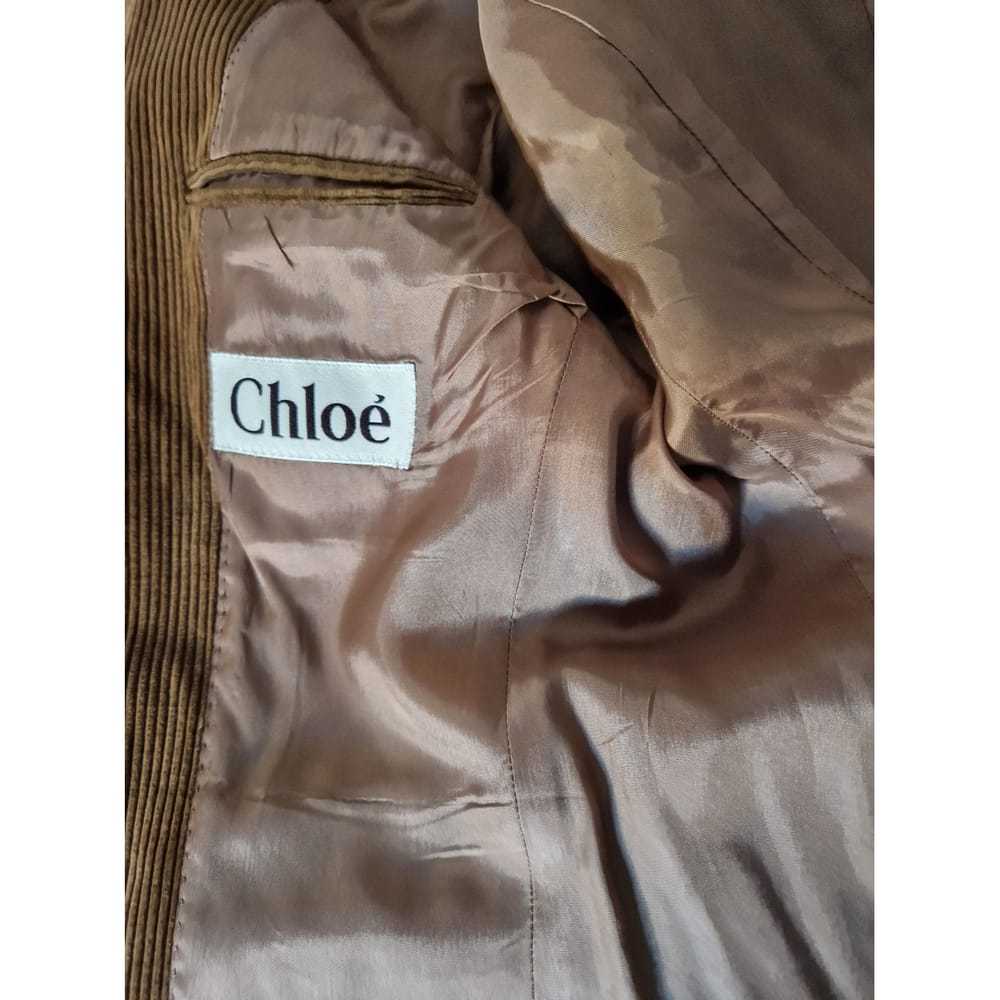 Chloé Velvet blazer - image 4