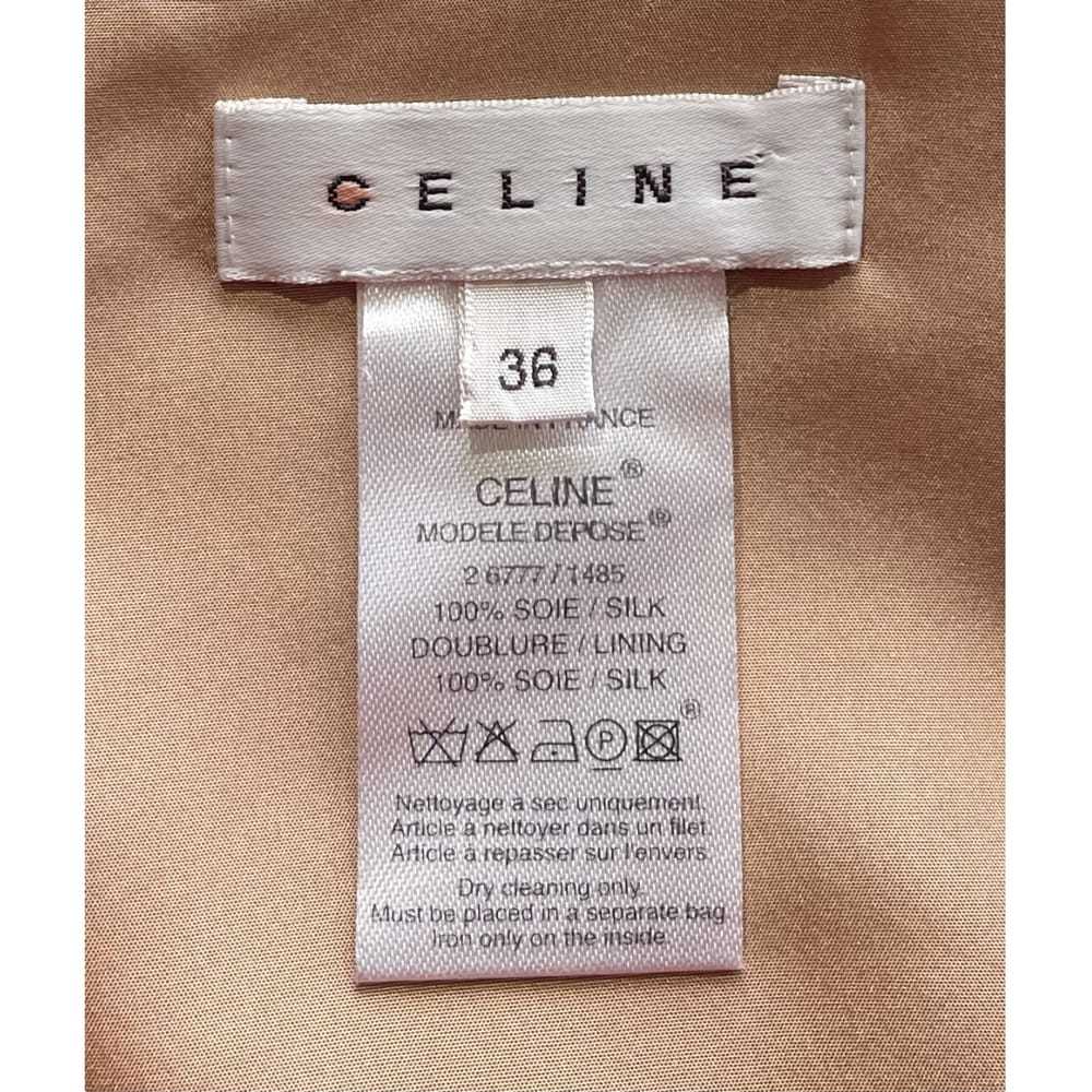 Celine Silk mid-length dress - image 5