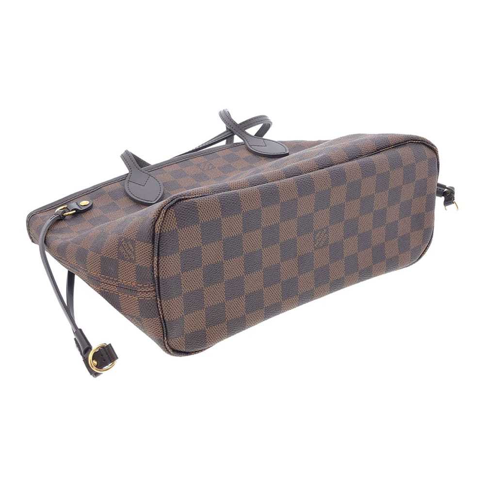 Louis Vuitton Neverfull leather handbag - image 3