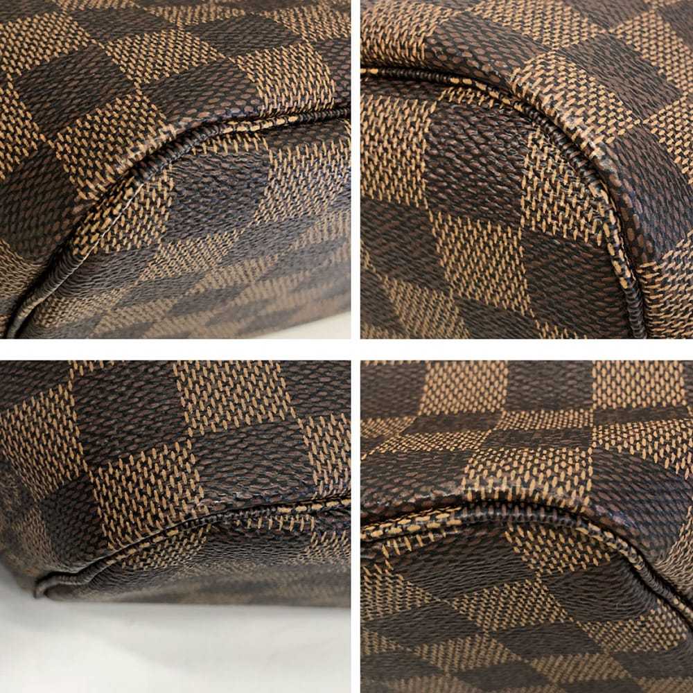 Louis Vuitton Neverfull leather handbag - image 9