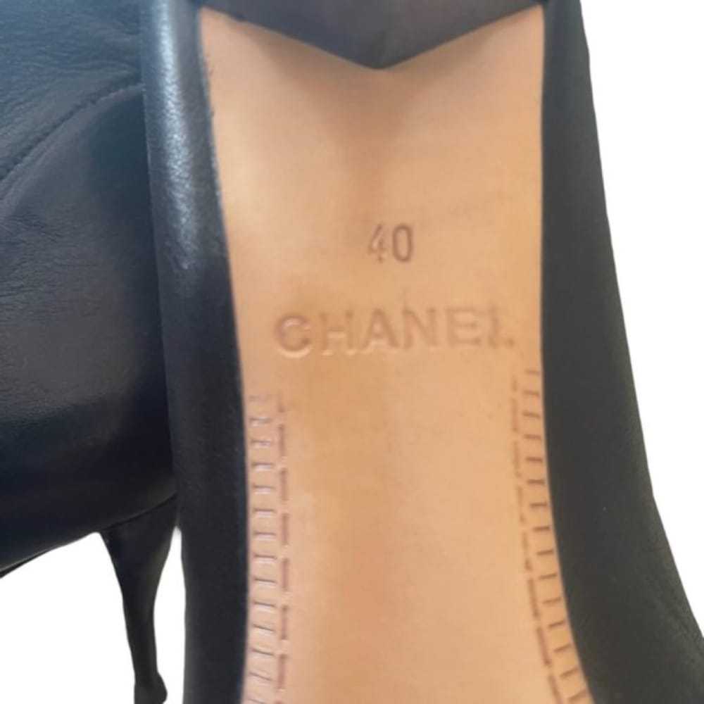 Chanel Leather boots - image 10