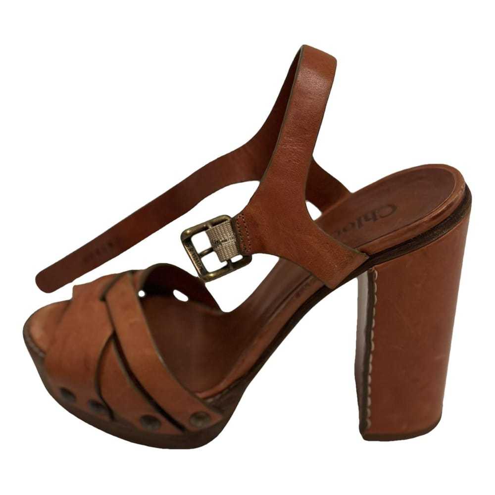 Chloé Leather sandal - image 1
