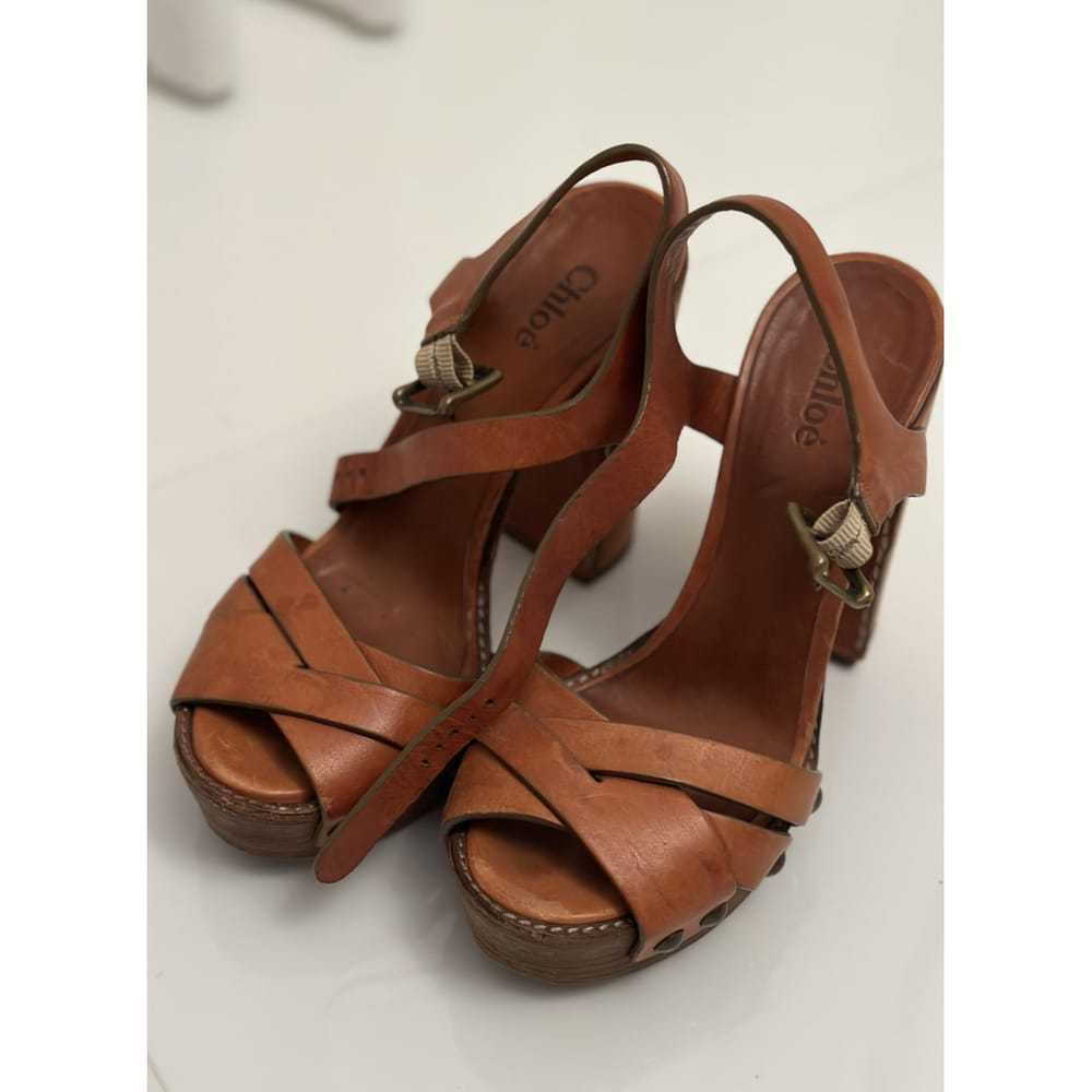 Chloé Leather sandal - image 2