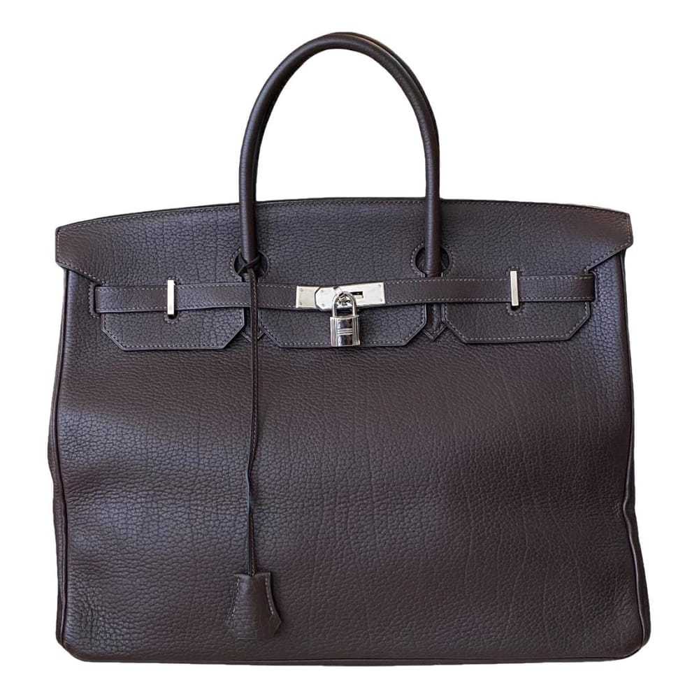 Hermès Birkin 40 leather handbag - image 1