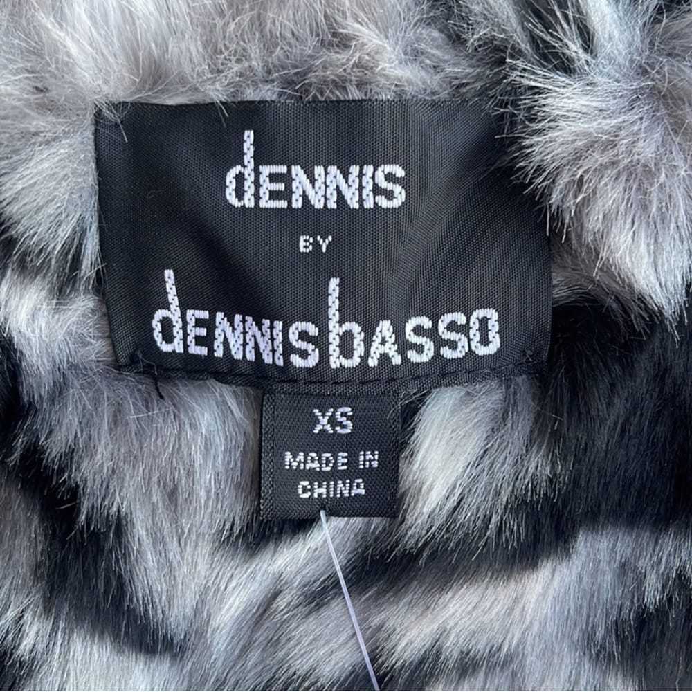 Dennis Basso Faux fur coat - image 9