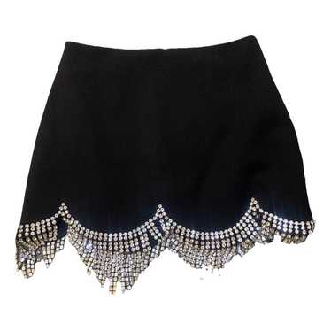 Area Wool mini skirt