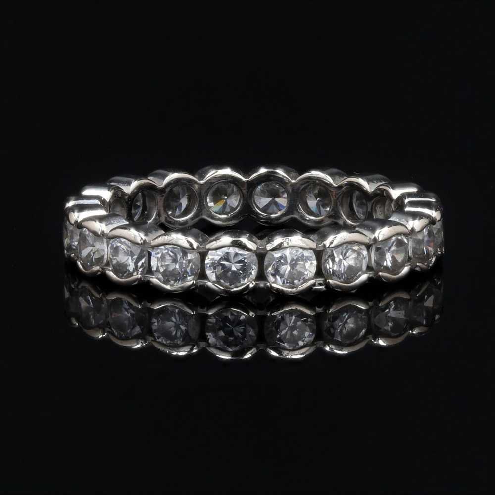 Vintage French 1950s Eternity Diamonds 18 Karat W… - image 10