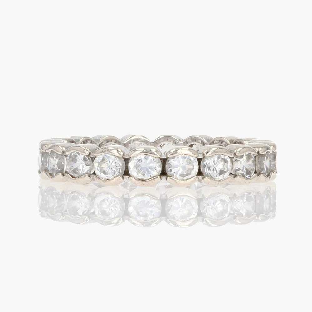 Vintage French 1950s Eternity Diamonds 18 Karat W… - image 7