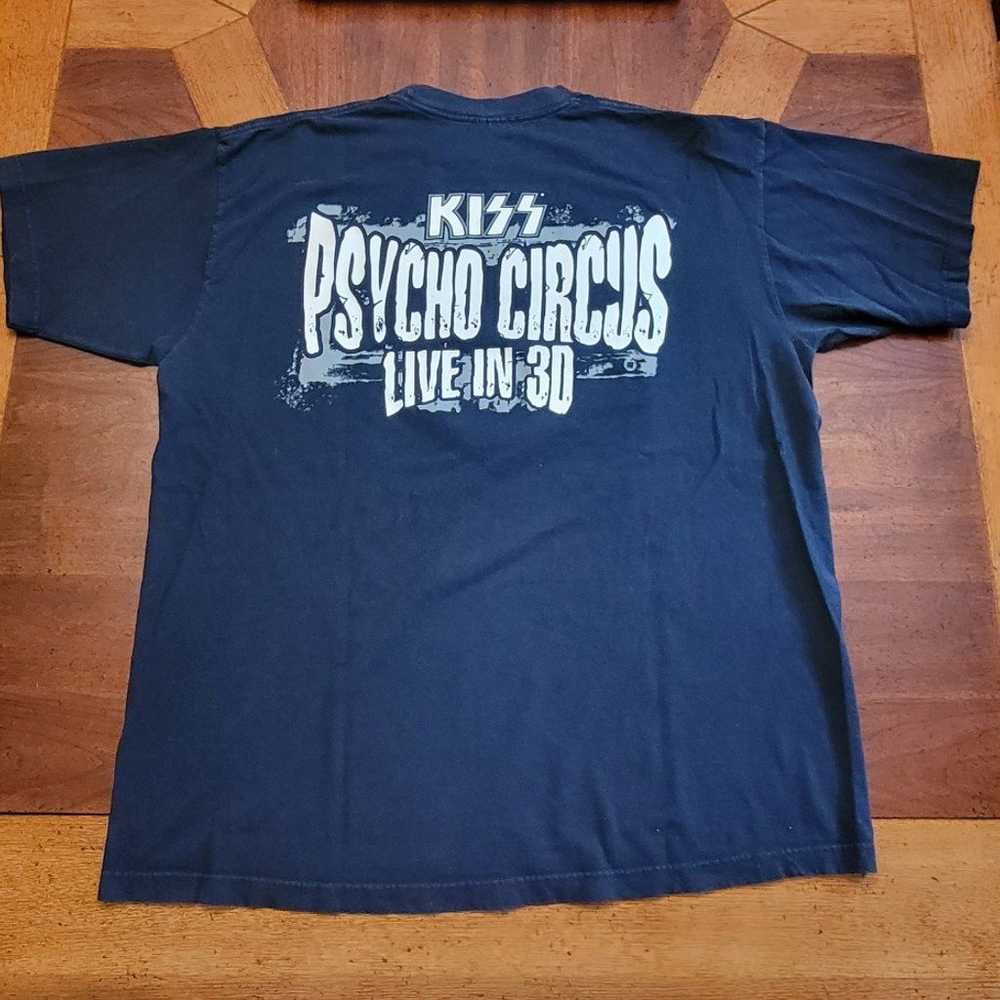 Men's size XXL vintage Kiss Psycho Circus Live in… - image 2
