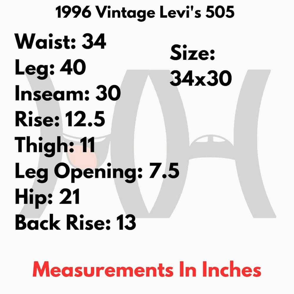 Levi's × Made In Usa × Vintage 1996 Vintage Levi'… - image 10