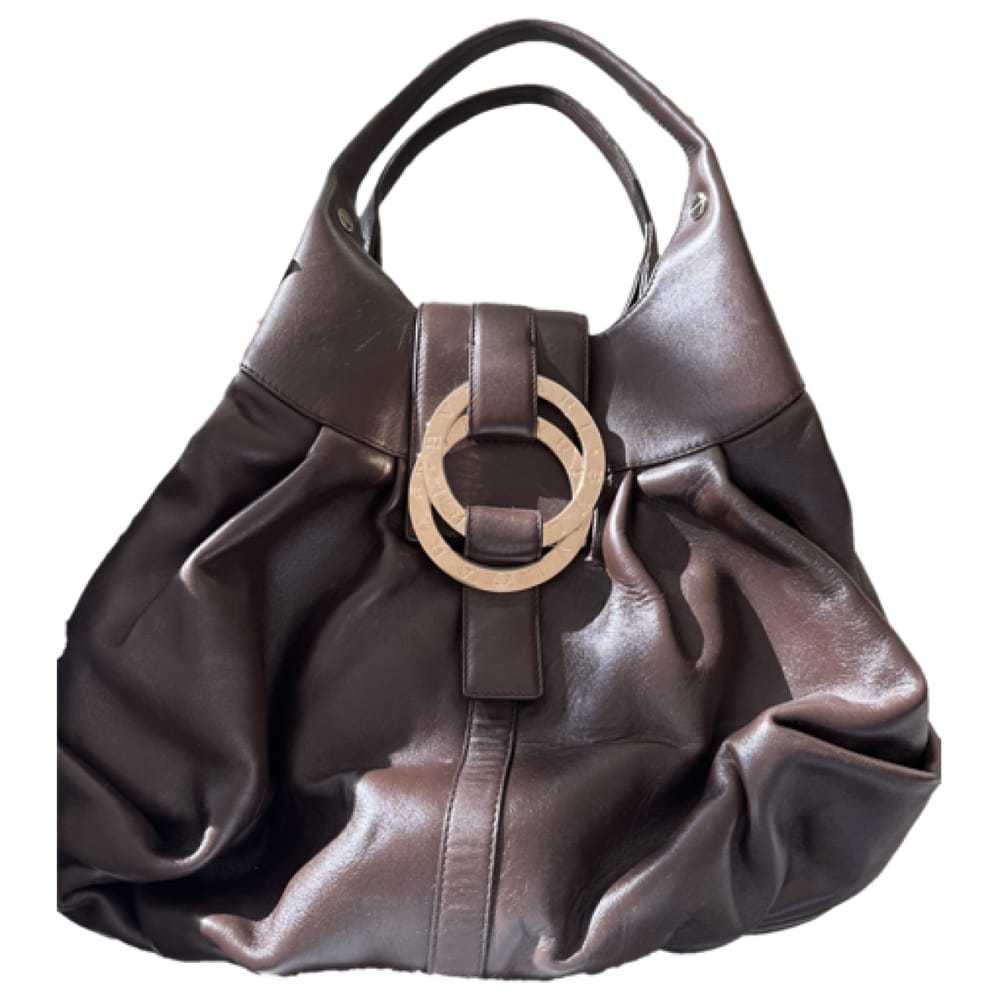 Bvlgari Chandra leather handbag - image 1