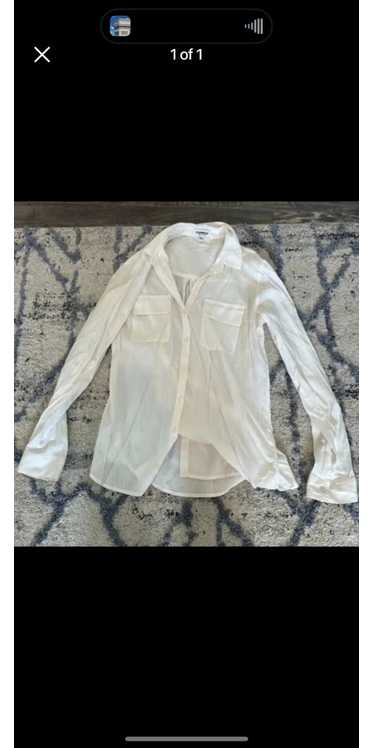 Express Express button down blouse with front pock