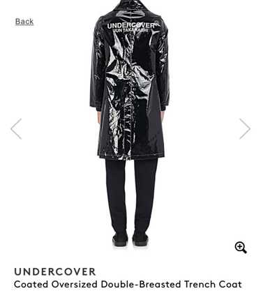 Undercover UNDERCOVER Glossy Black Trench Coat