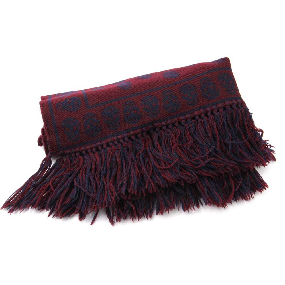 Alexander McQueen Wool scarf & pocket square - image 12