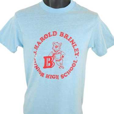 Vintage J Harold Brinley Bruins T Shirt Mens Size 