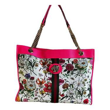 Gucci Rajah linen handbag - image 1