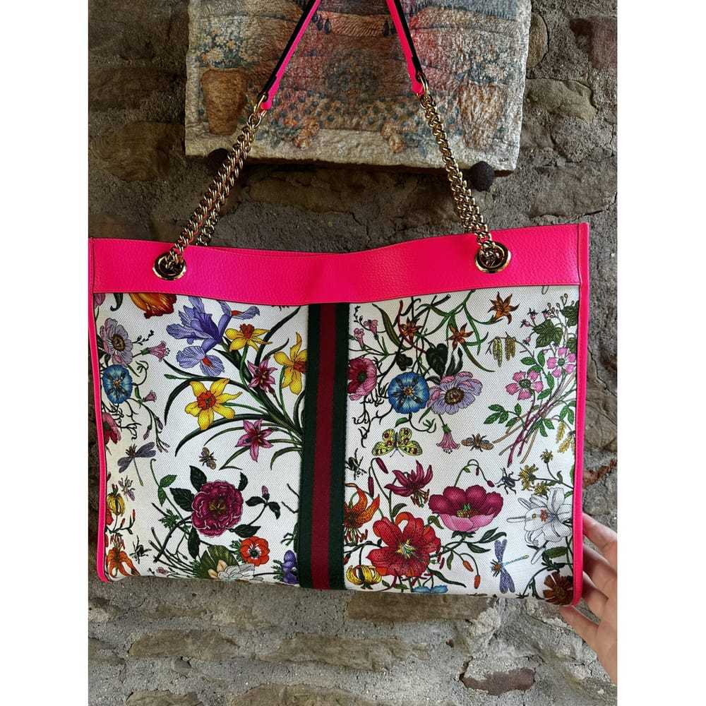 Gucci Rajah linen handbag - image 2