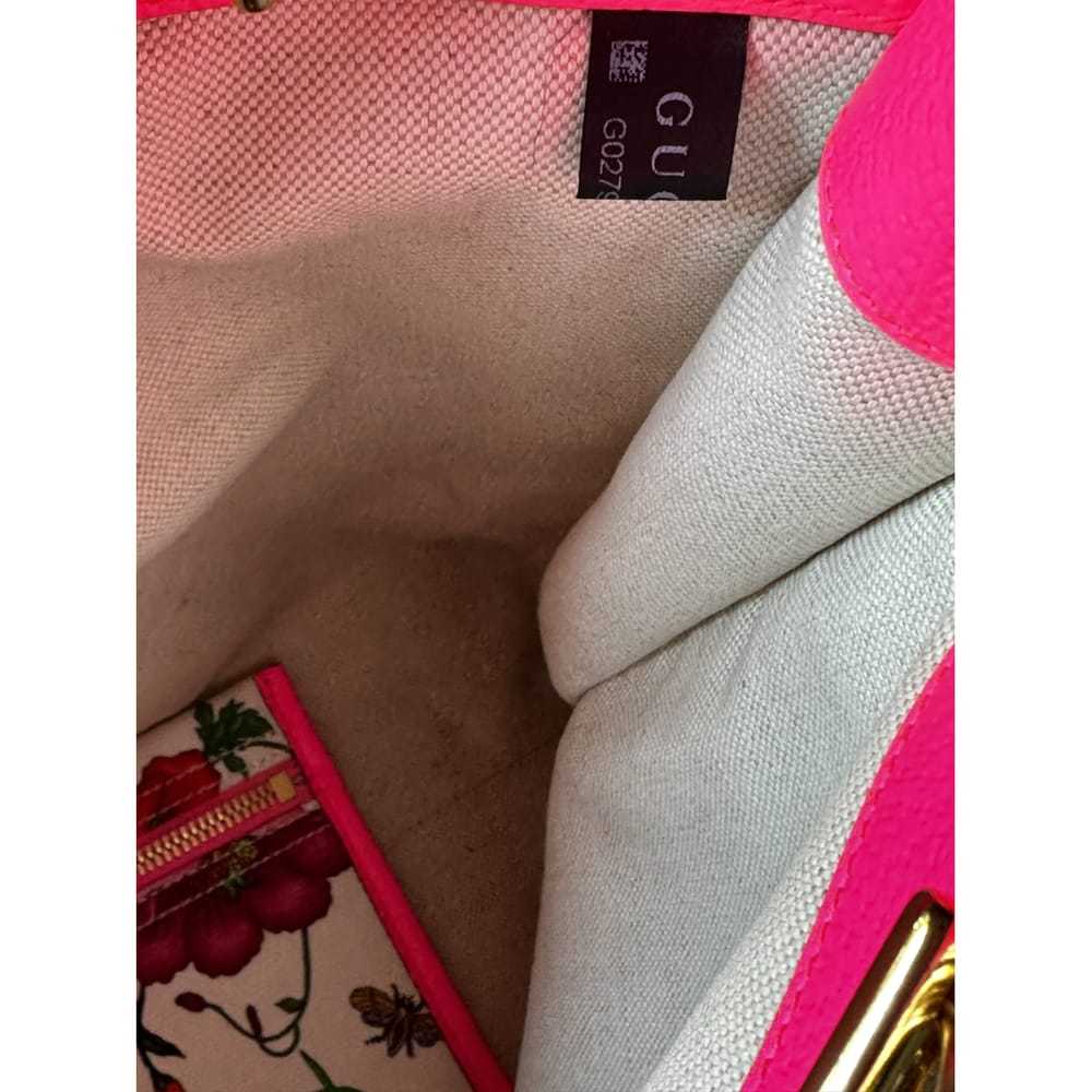 Gucci Rajah linen handbag - image 6