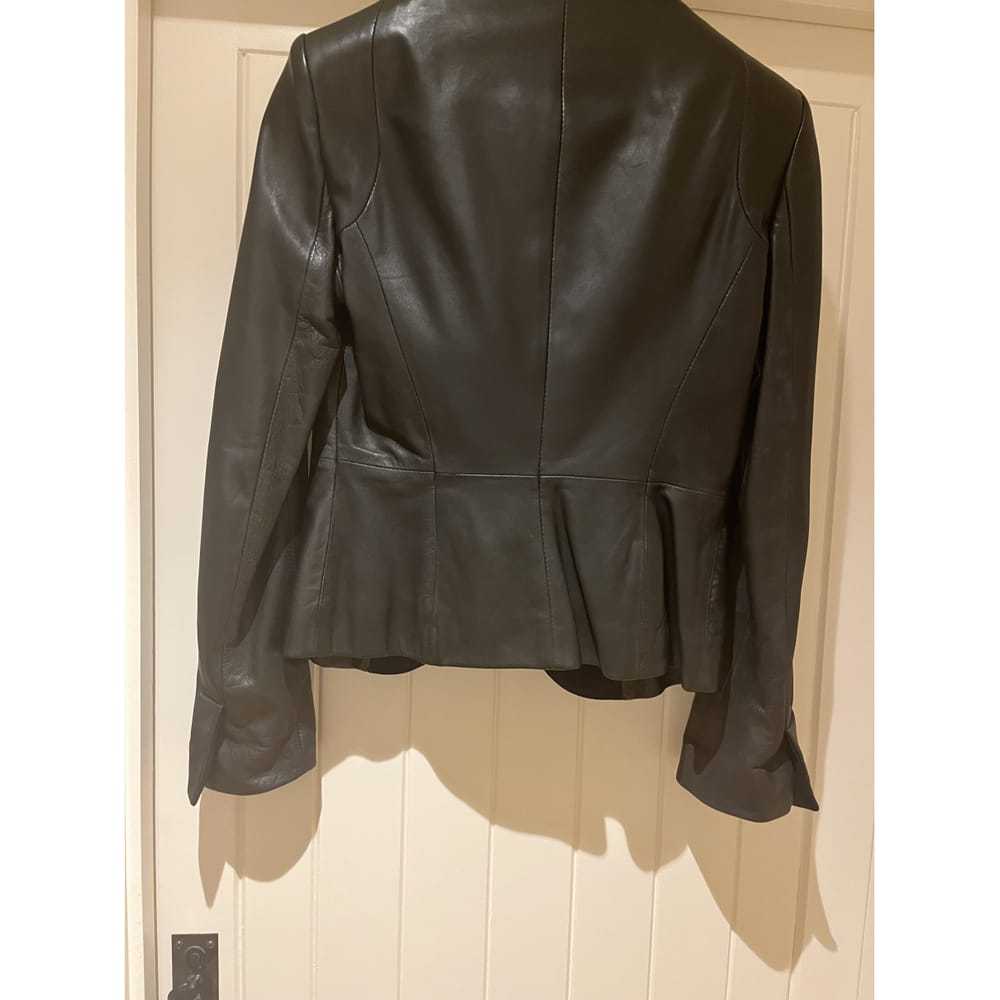 Emporio Armani Leather biker jacket - image 2