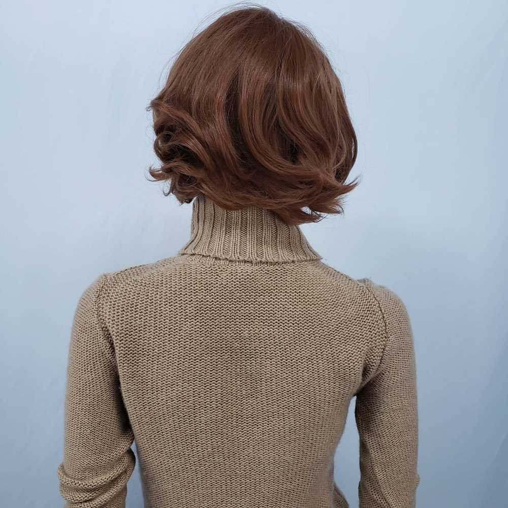 J.Crew J. Crew Sweater Turtleneck Cambridge Cable… - image 7