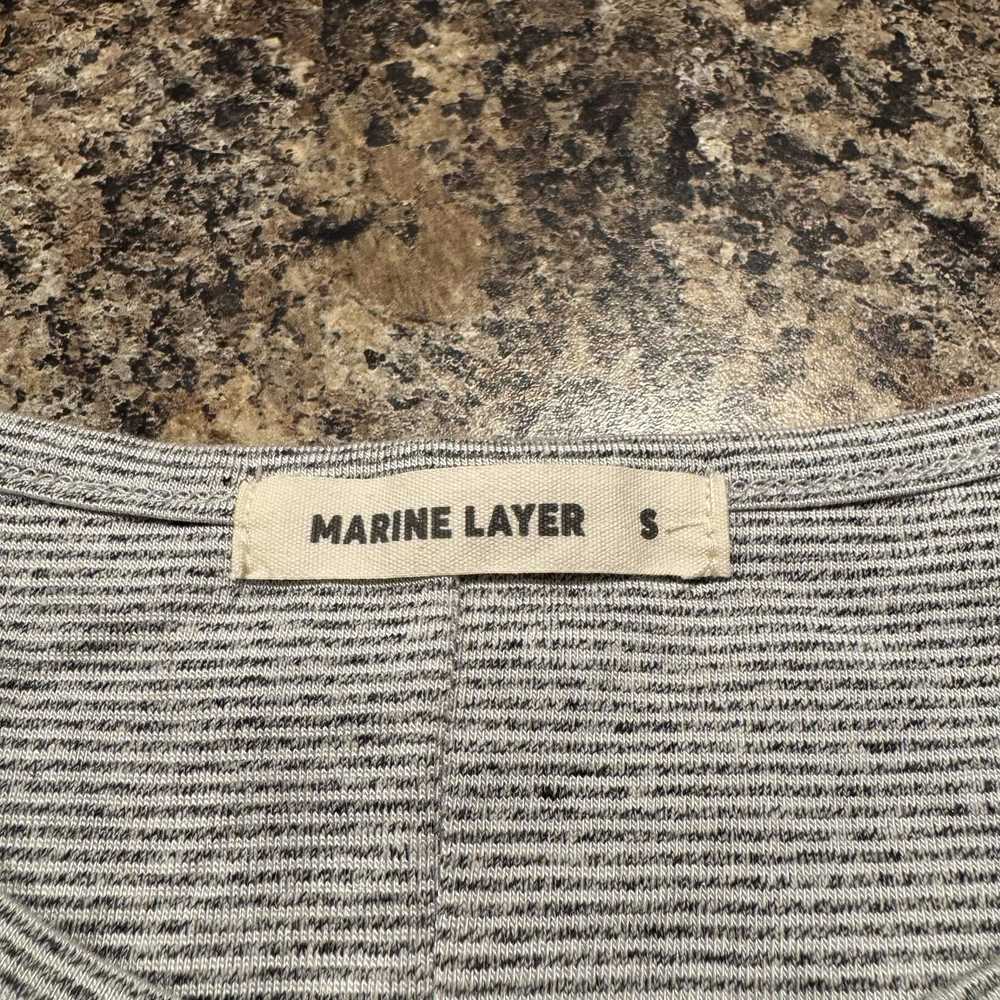 Marine Layer Marine Layer Dress Sleeveless Stripe… - image 2