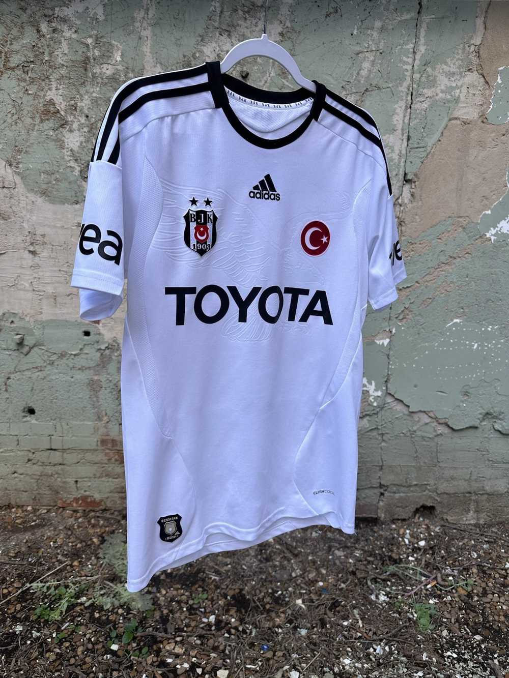 Adidas × Soccer Jersey × Streetwear VTG BJK Besik… - image 1