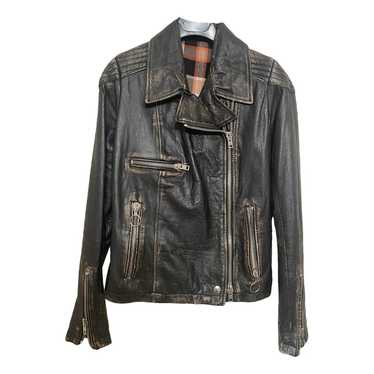 Sword 6644 Leather biker jacket - image 1