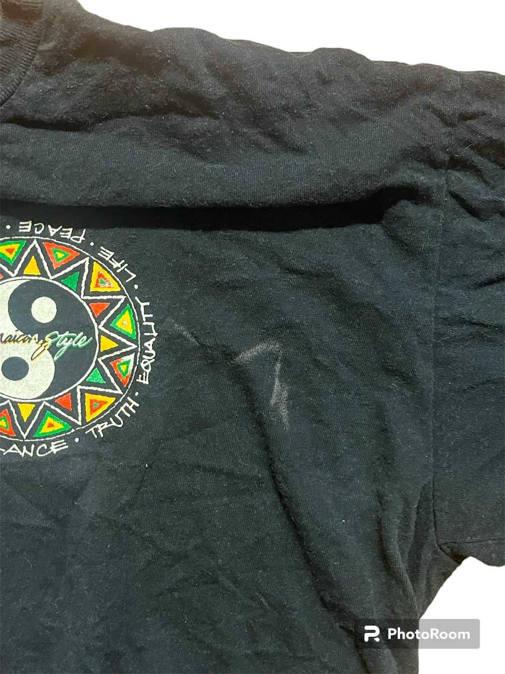 Vintage 1990s Jamaican style t shirt. - image 5