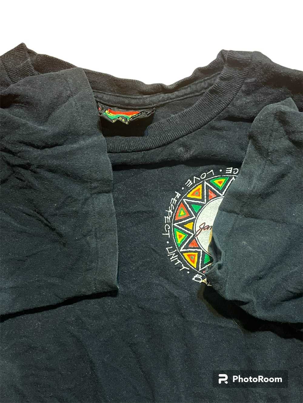 Vintage 1990s Jamaican style t shirt. - image 9