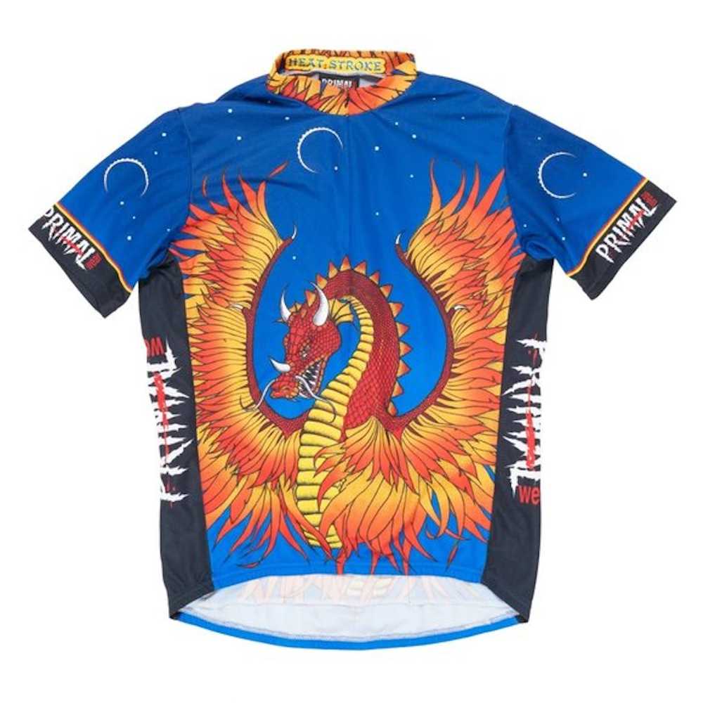 Vintage Vintage Primal Wear Dragon Cycling Jersey… - image 1