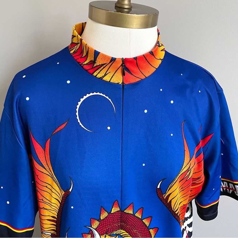 Vintage Vintage Primal Wear Dragon Cycling Jersey… - image 4