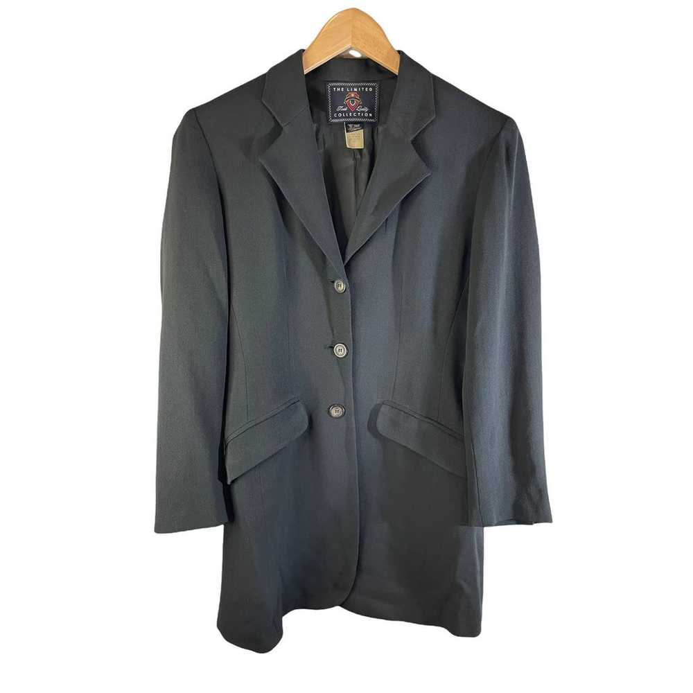 Vintage The Limited Womens Wool Blend Long Blazer… - image 1