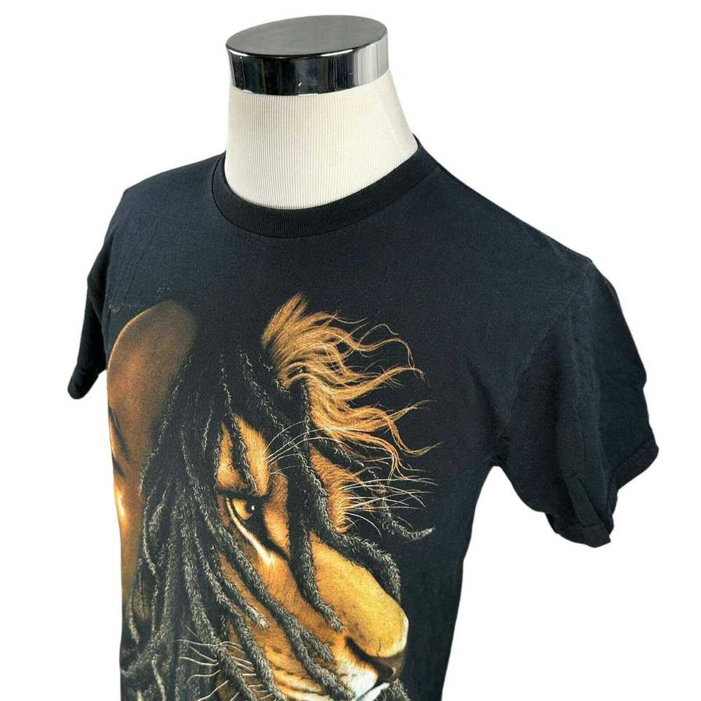 Zion Rootswear Vintage Bob Marley Lion Mens T-Shi… - image 3