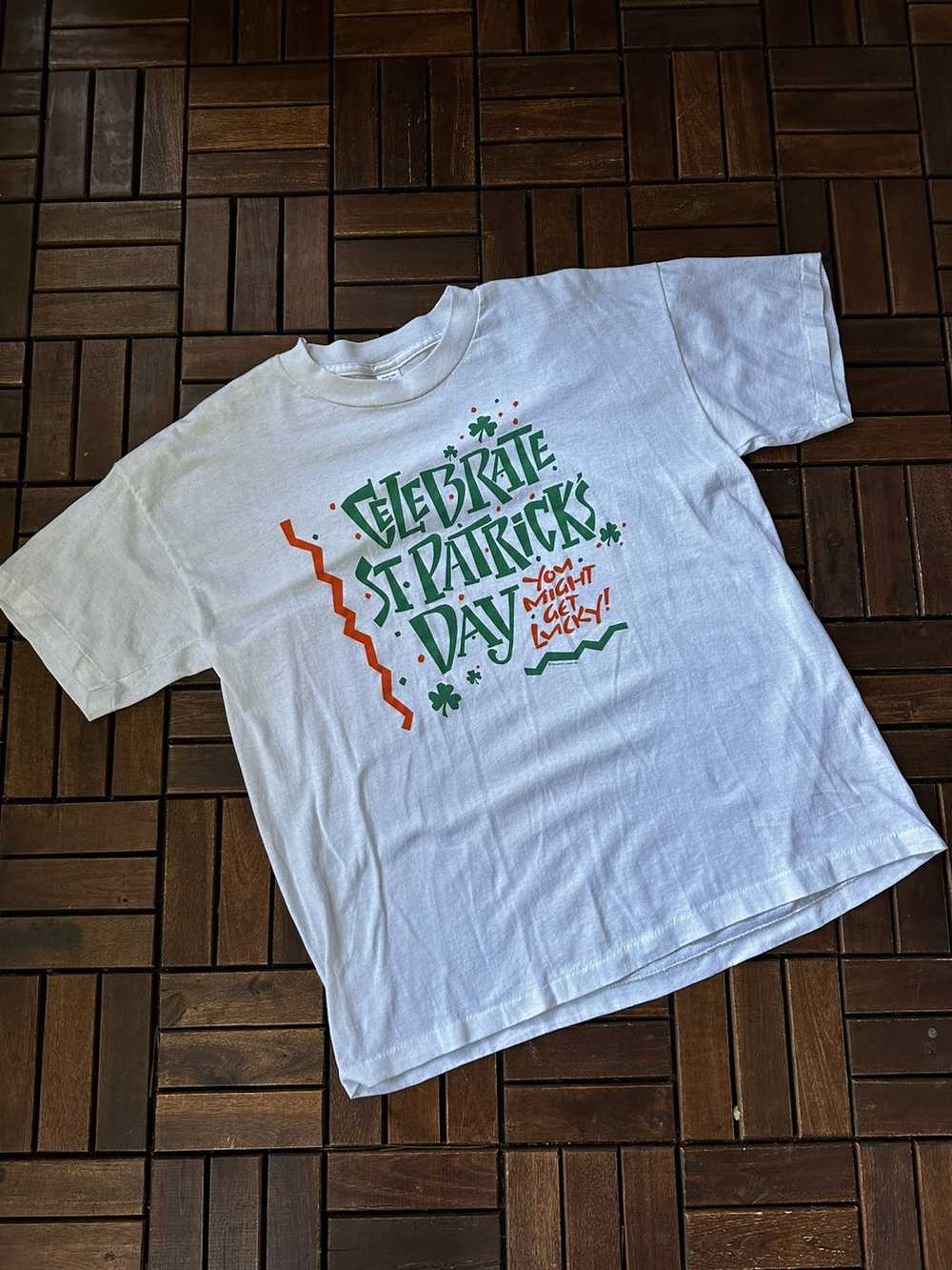 Streetwear Vintage St. Patrick’s day T-shirt. - image 1