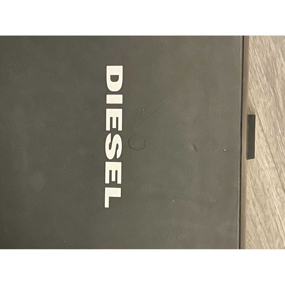 Diesel Leather high trainers - image 6
