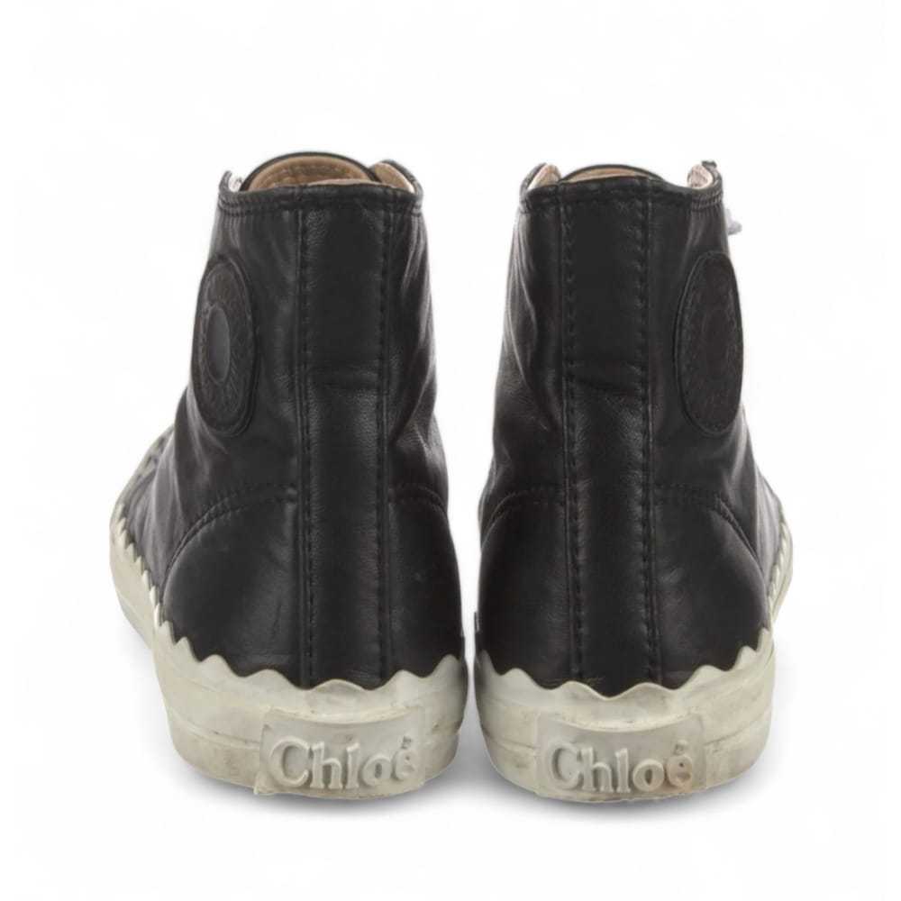 Chloé Leather trainers - image 3