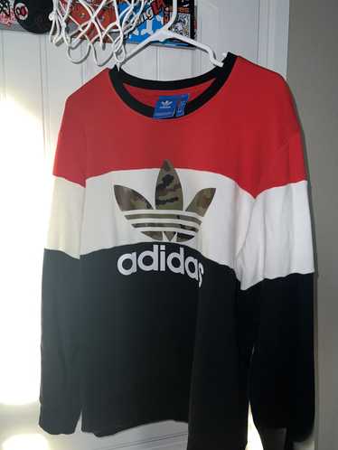 Adidas × Streetwear × Vintage Adidas crewneck - image 1