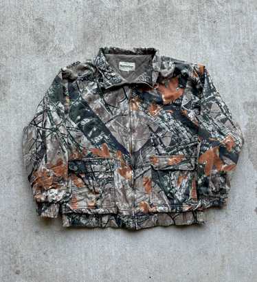 Outfitters Ridge Fusion 3D Camo Hunting Jacket Mens M (38-40) Detachable  Hood 