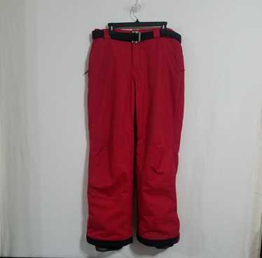 Women's Perfect Moment GT Ski Suit Red Large Belted Ski Suit Large
