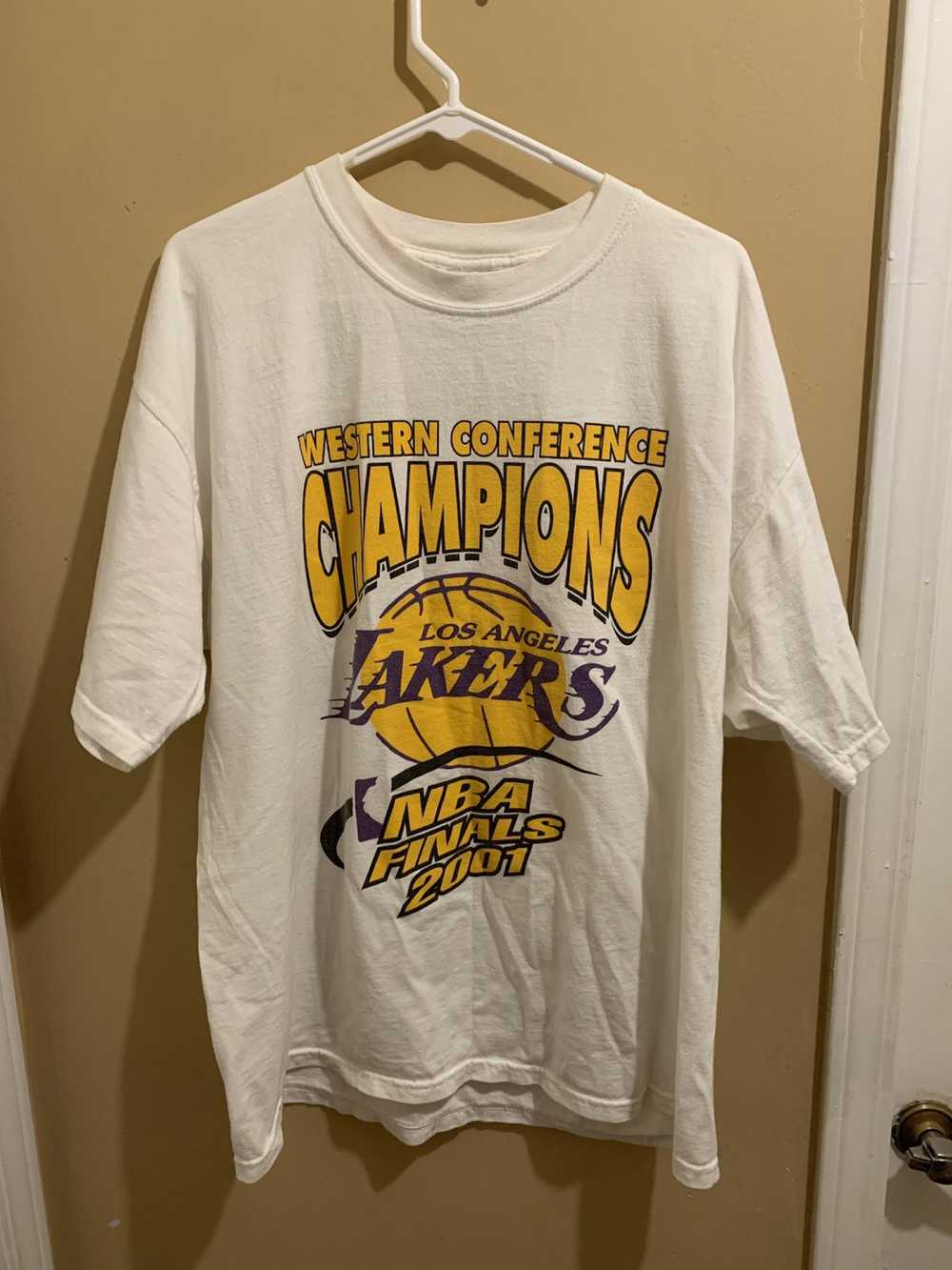 L.A. Lakers × Vintage Vintage Lakers playoff tee - image 1