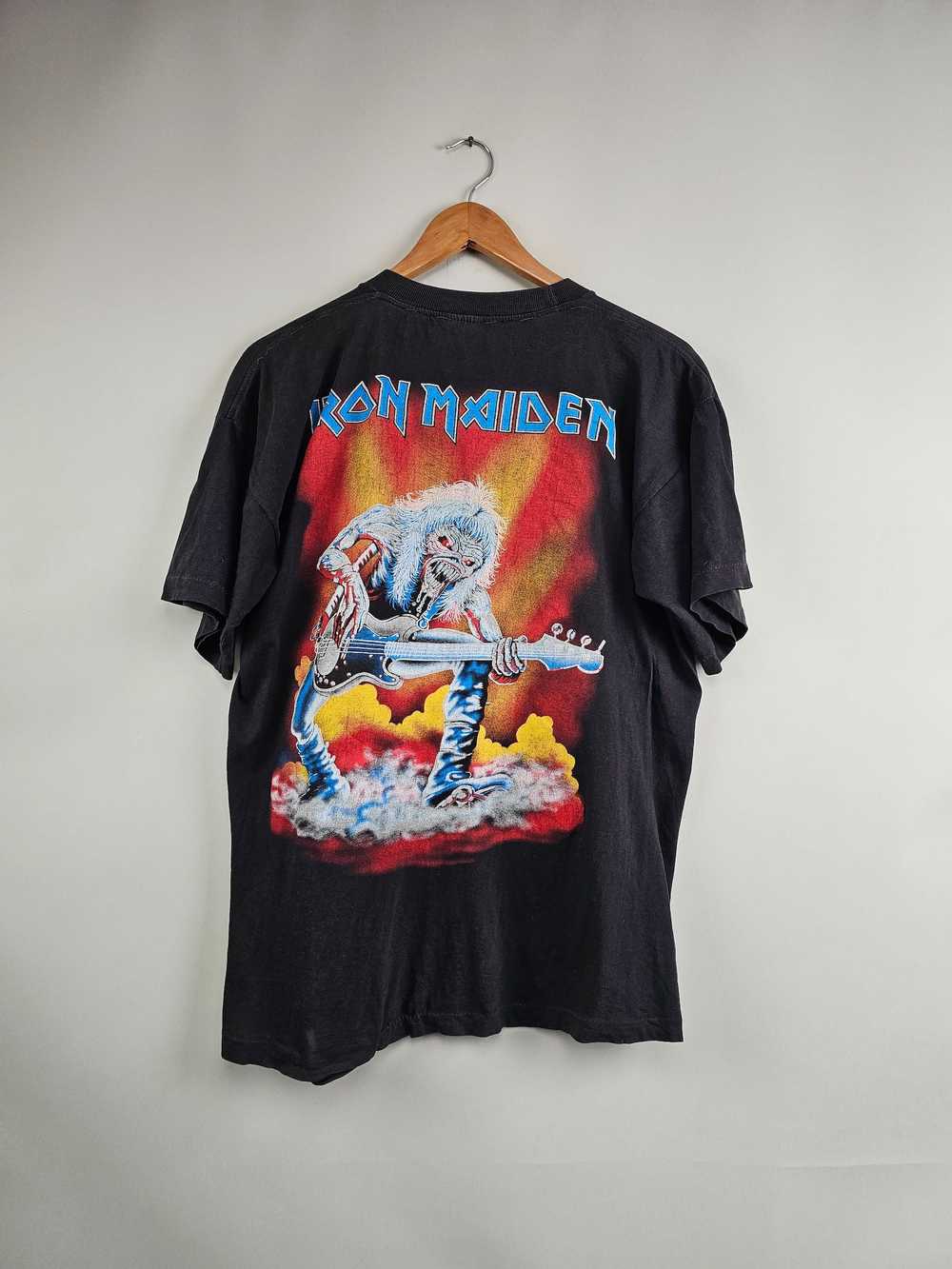 Band Tees × Iron Maiden × Vintage 1993 Iron Maide… - image 7