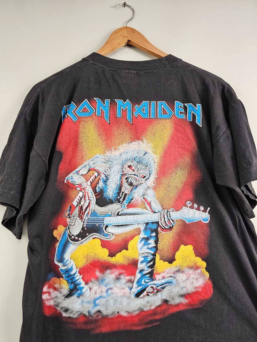 Band Tees × Iron Maiden × Vintage 1993 Iron Maide… - image 8