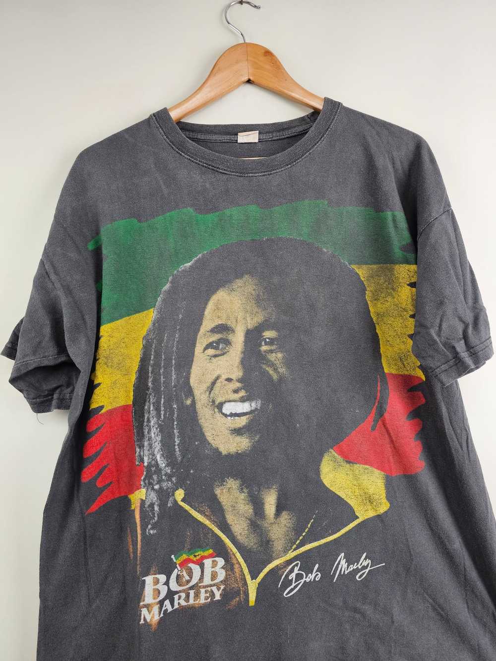 Band Tees × Bob Marley × Vintage 90s Bob Marley T… - image 2